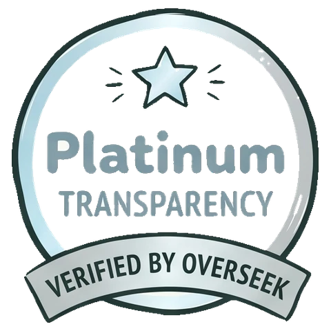 Transparency Platinum. 100% of active reviews published