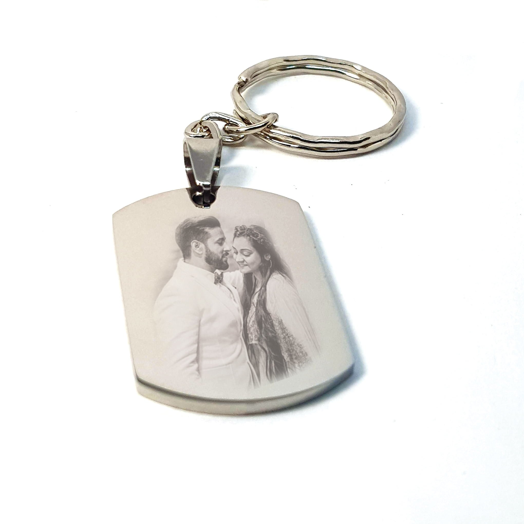 Army Dog Tags Keyrings-Various Colours - Love Story