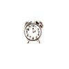 Clock Floating Charm