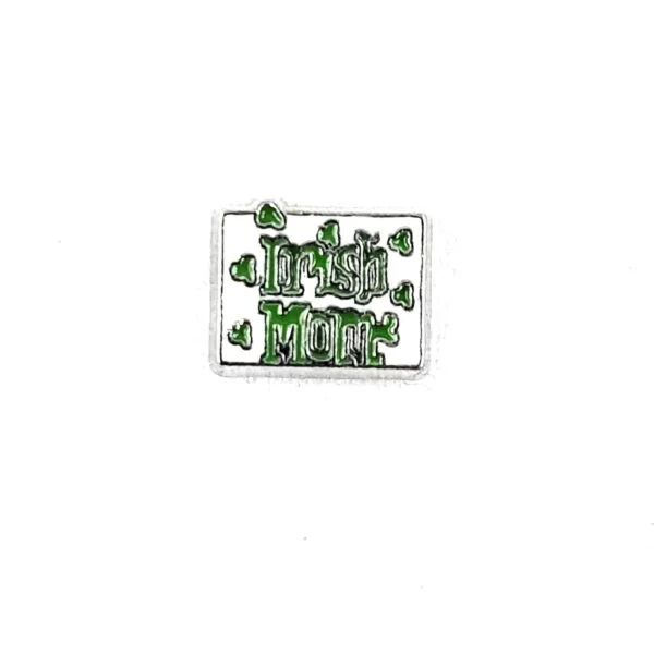 Irish Mom Floating Charm
