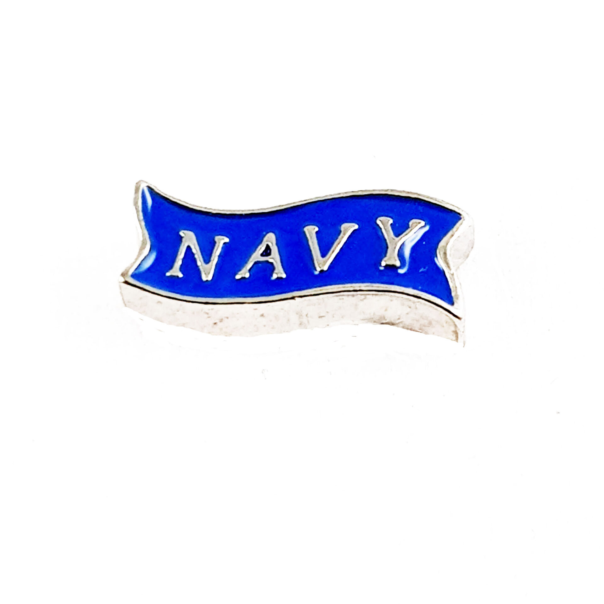 Navy Floating Charms