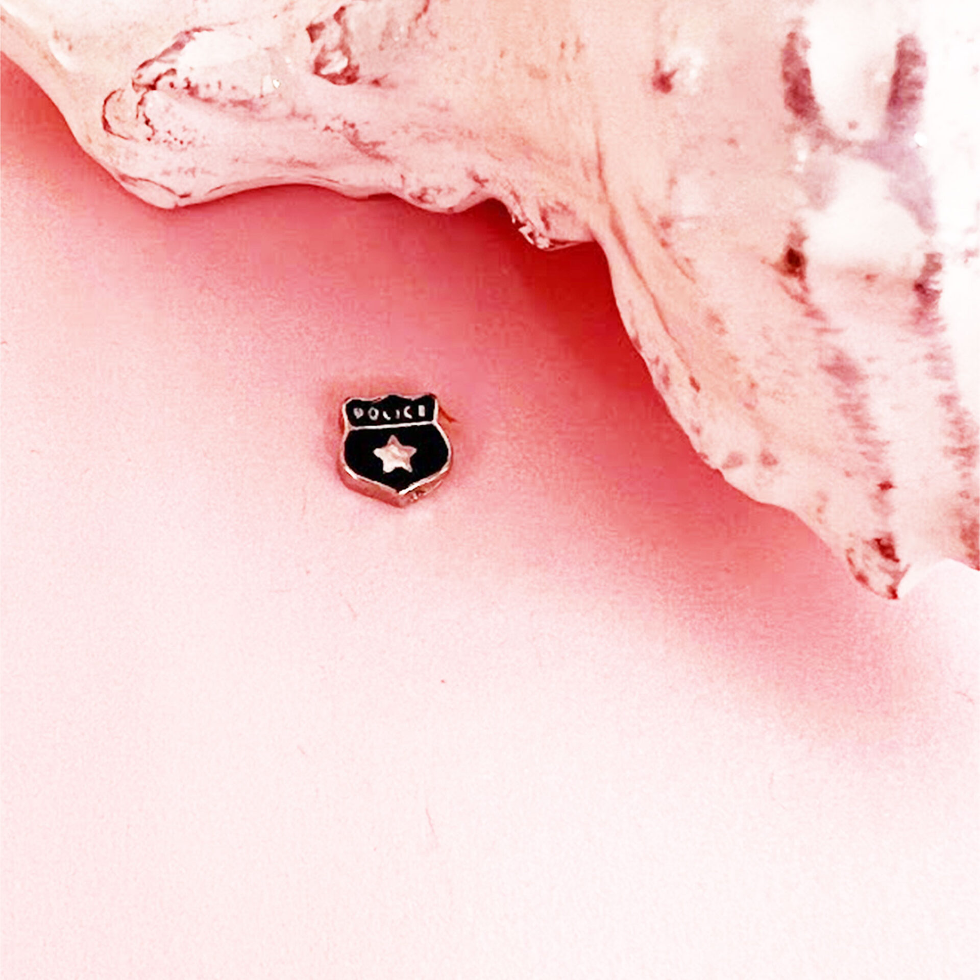 Police Floating Charm