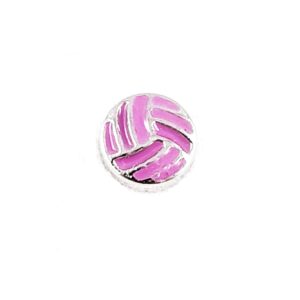 Volleyball Floating Charm