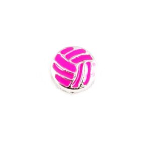 Volleyball Floating Charm