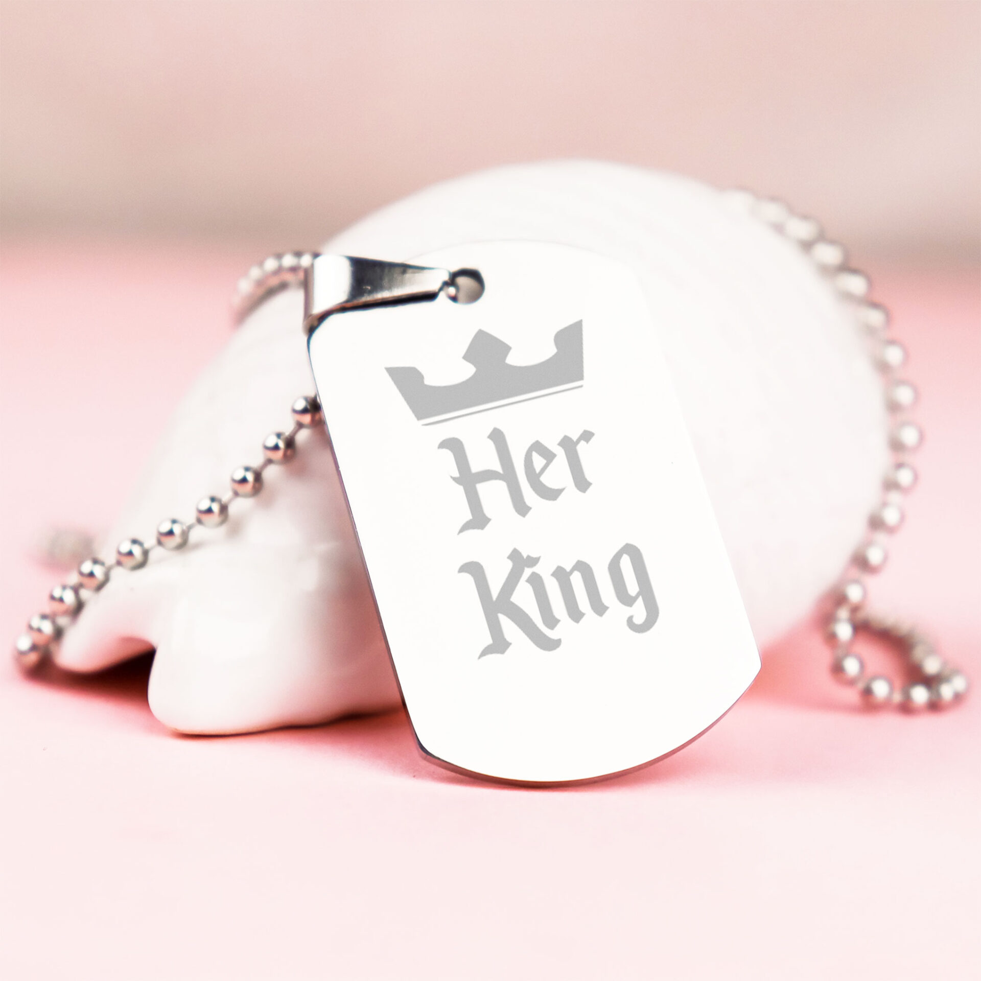 Her King Army Necklace