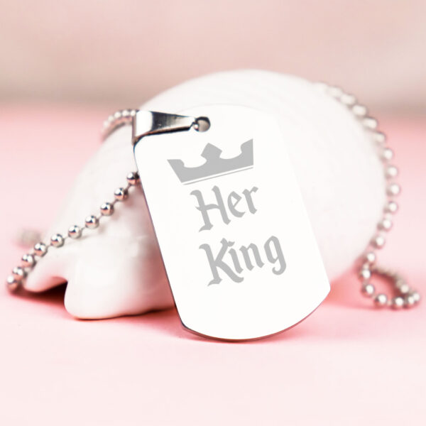 Her King Army Necklace