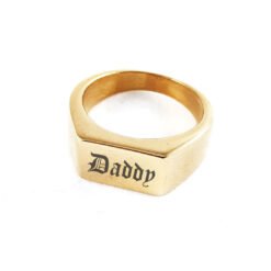 Sebastian Personalised Gold Ring