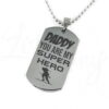 Daddy Superhero Army Dog Tag-Soldier 3 Daddy Superhero Army Dog Tag-Soldier