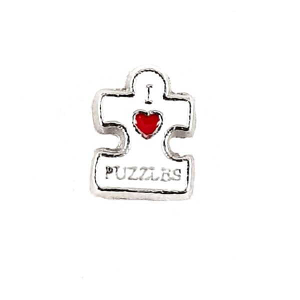 Puzzle Floating Charm