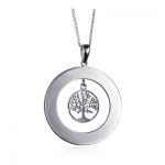 Sterling Silver Tree Of Life Necklace