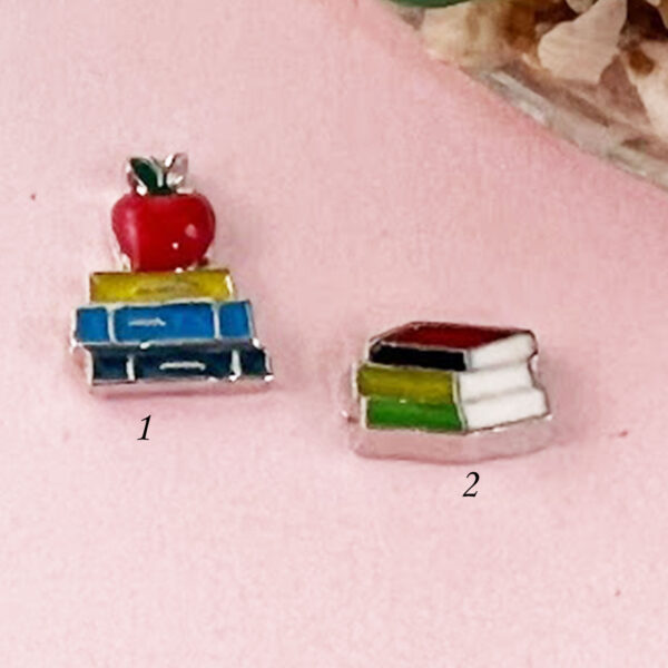 Books Floating Charms