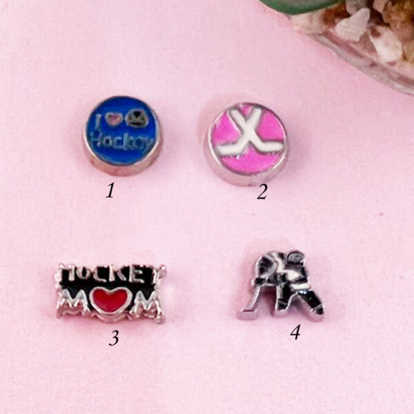 Hockey Floating Charms