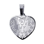 Sterling Silver Mum Necklace