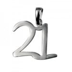 Sterling Silver Twenty first Necklace