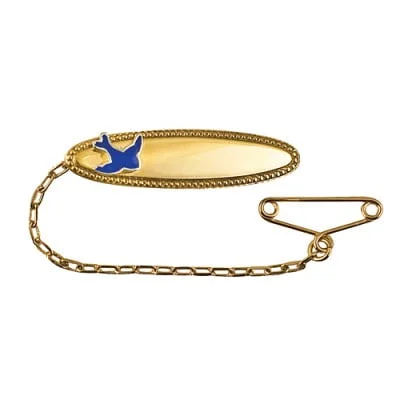 Bluebird Baby Brooch
