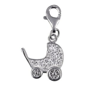 Pram Necklace Charm