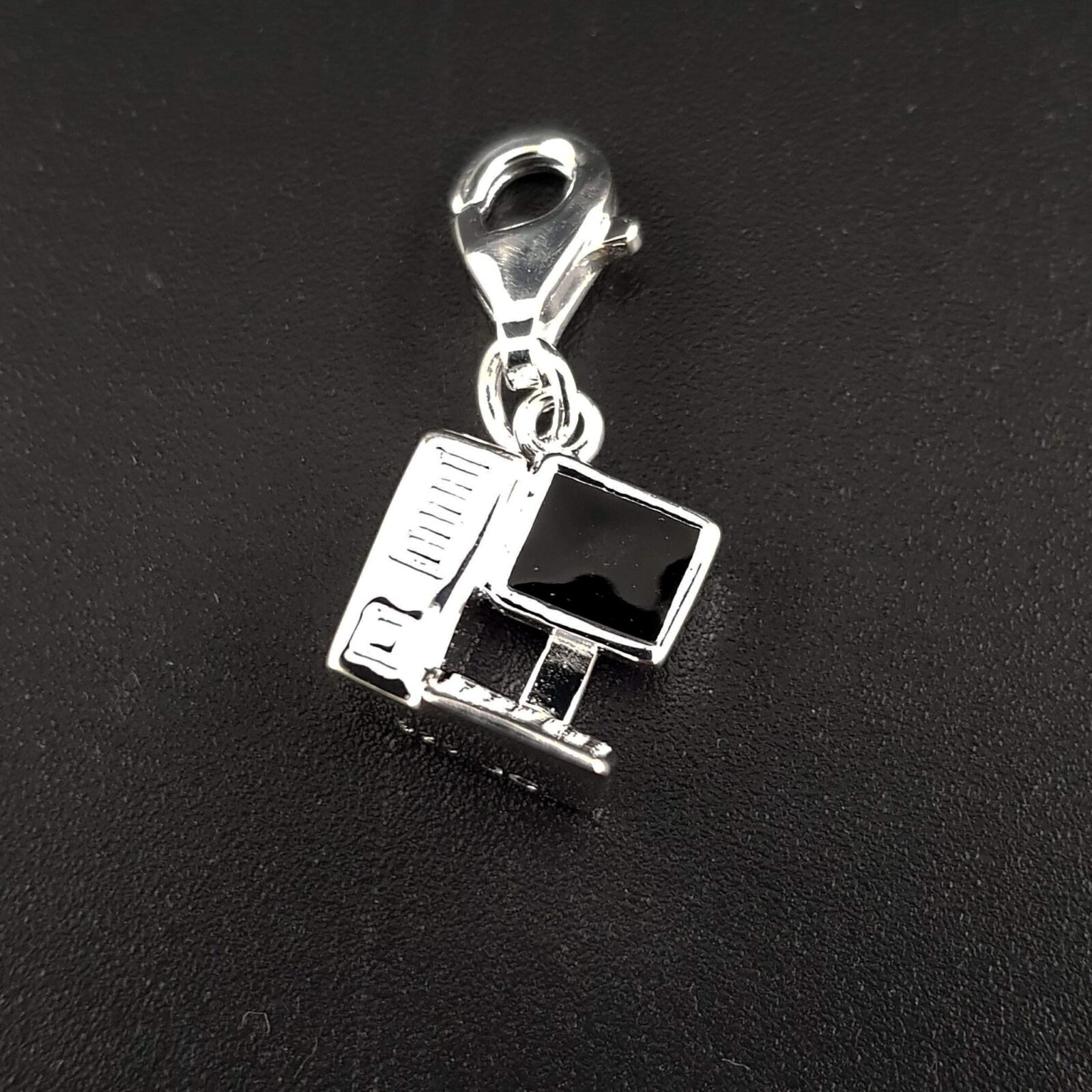 Computer Necklace Charm