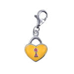 Padlock Necklace Charm