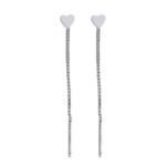 Heart Thread Earrings