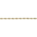 9ct Gold Singapore Twist Anklet