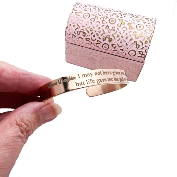 Bonus Daughter Cuff Bracelet