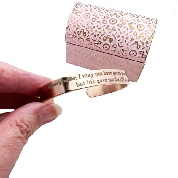 Bonus Daughter Cuff Bracelet