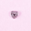 Crystal Heart Floating Charm