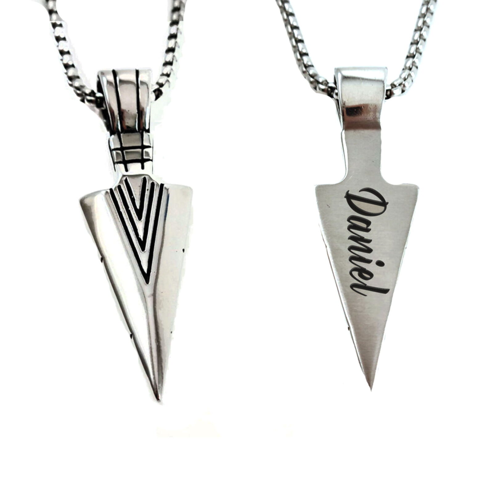 Personalised Arrow Necklace