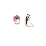 Bride and Groom Floating Charms