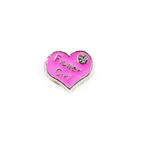 Flower Girl Floating Charm