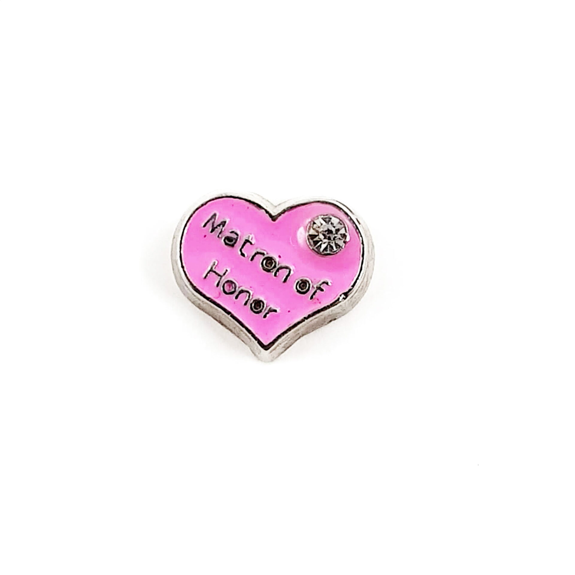 Matron of Honor Floating Charm