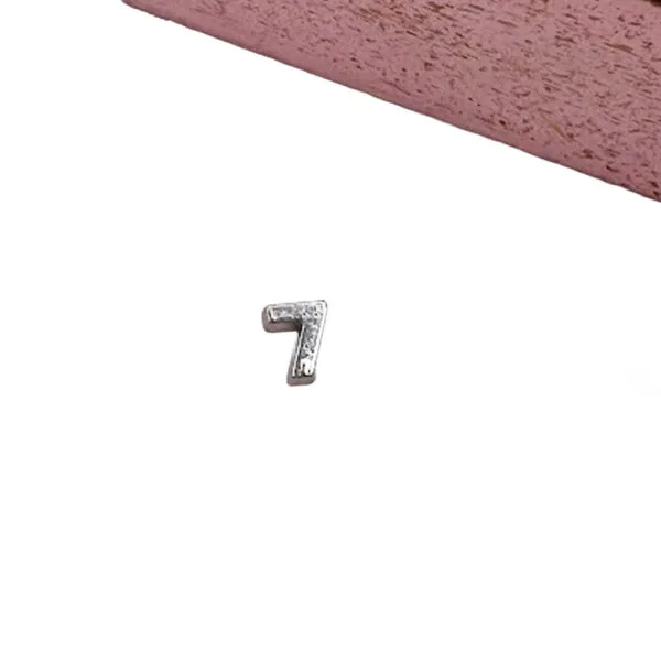 Number Floating Charms
