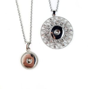 Snap Button Necklaces