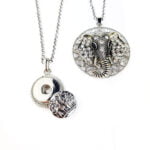 Snap Button Necklaces