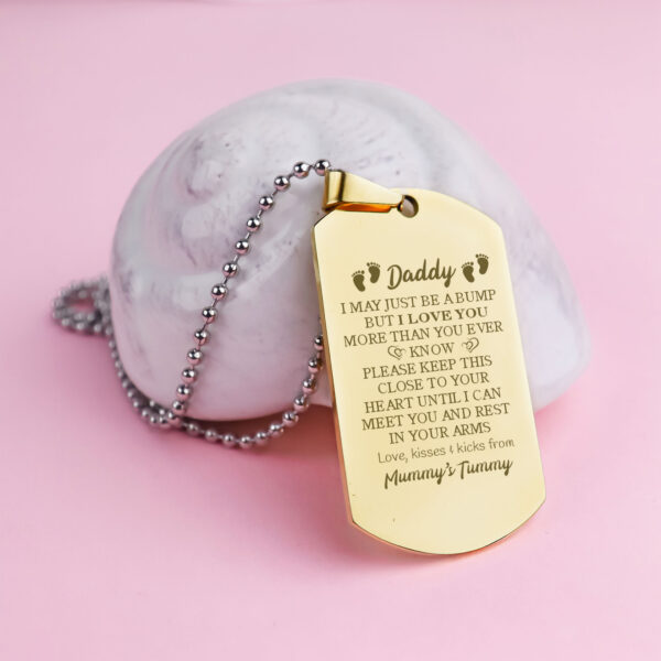 Ultrasound Army Necklace