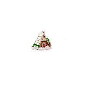 Christmas House Floating Charms