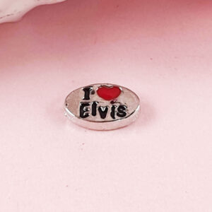 Elvis Floating Charm