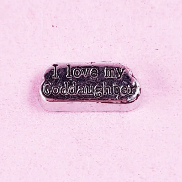Goddaughter Floating Charm