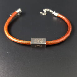 Personalised Leather Bracelet