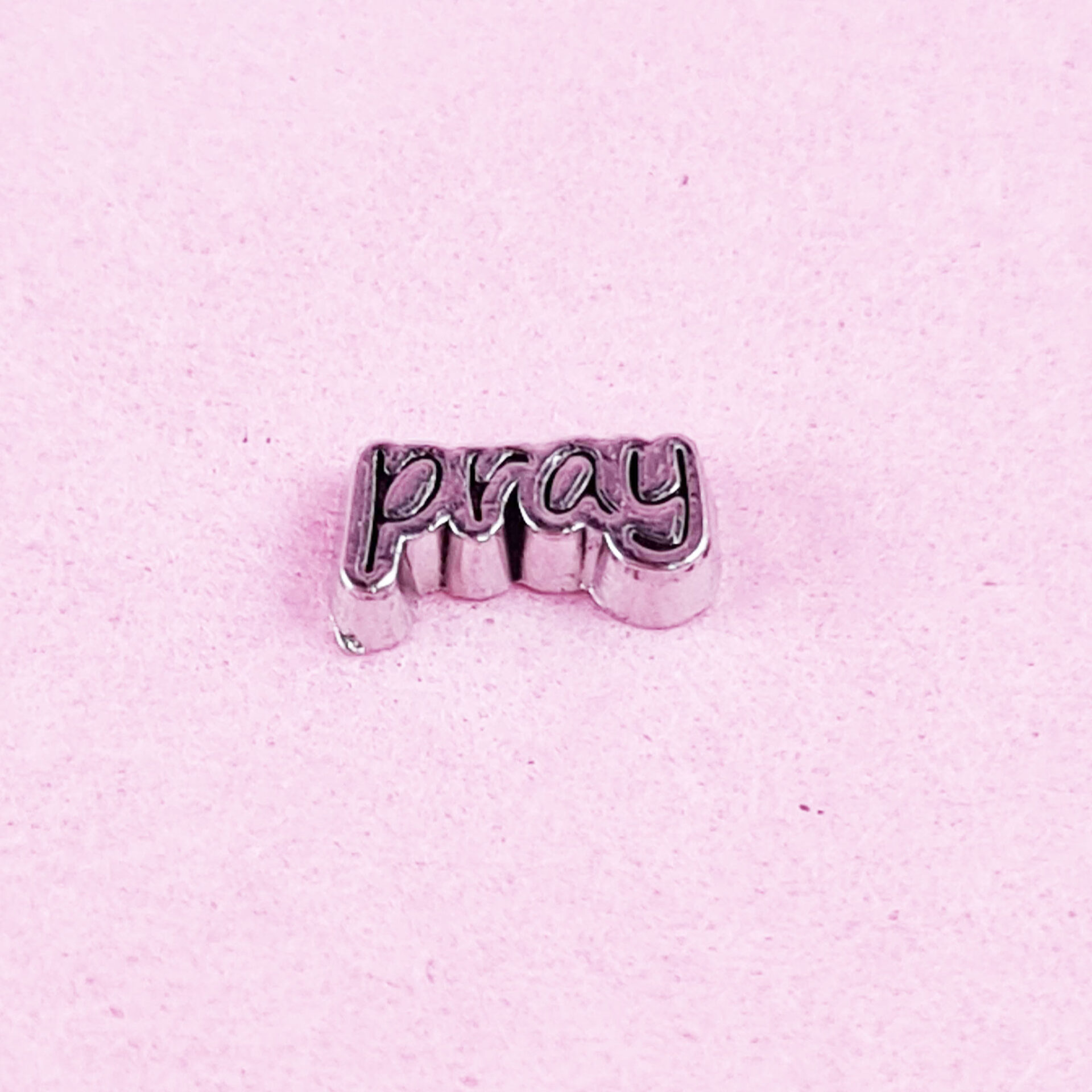 Pray Floating Charm