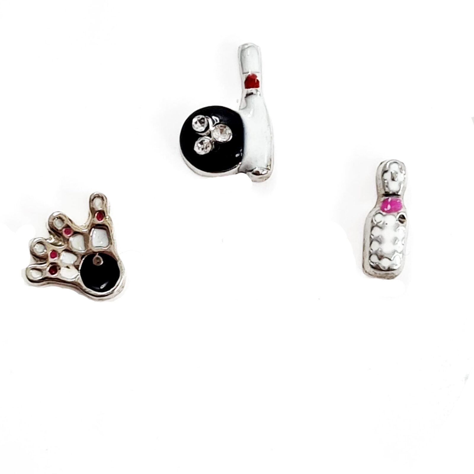 Ten Pin Bowling Floating Charm