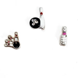 Ten Pin Bowling Floating Charm