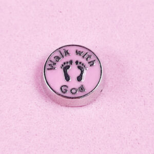 Walk with God Floating Charm