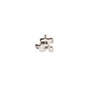 You and Me Puzzle Floating Charms