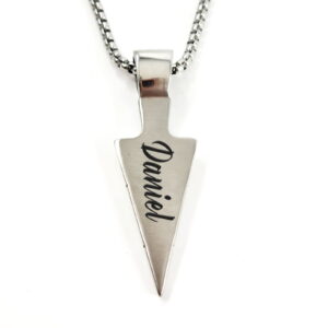 Personalised Arrow Necklace