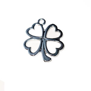 Four Leaf Clover Necklace Silver 6 Four Leaf Clover Necklace