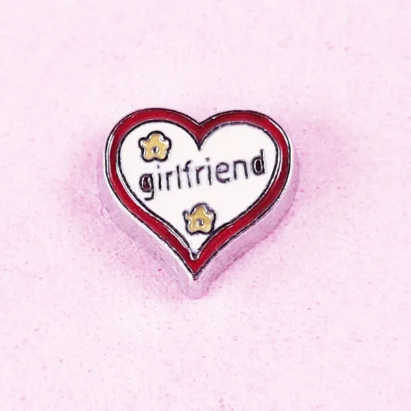 Girlfriend Floating Charm