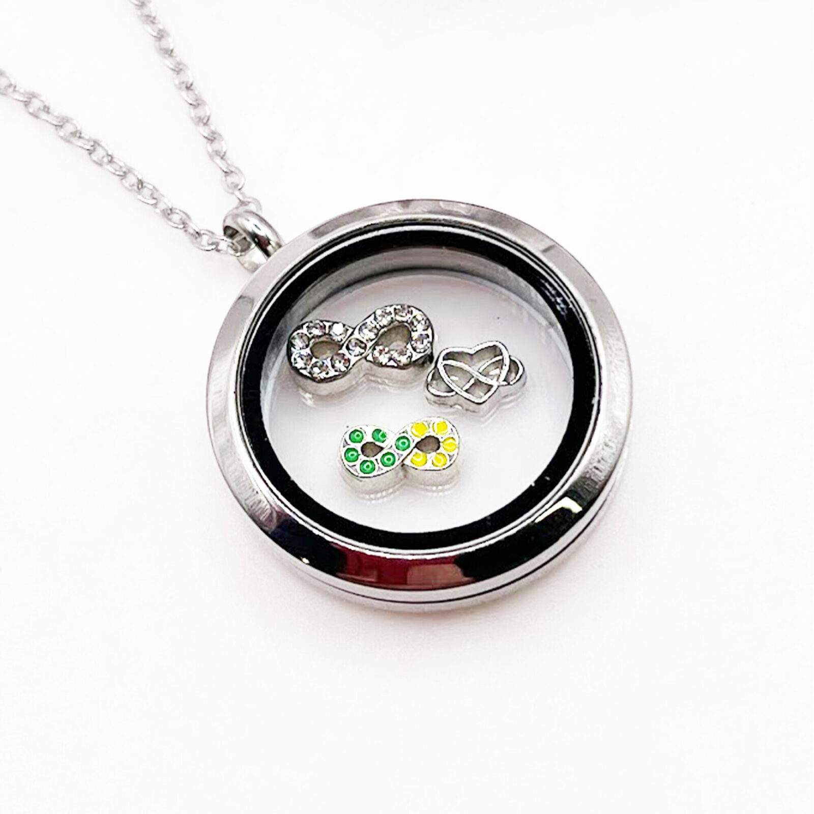 Infinity Floating Charms