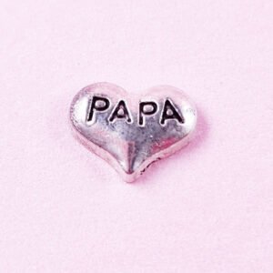 Papa Floating Charm