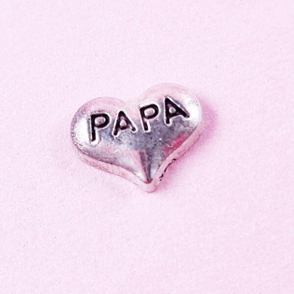 Papa Floating Charm